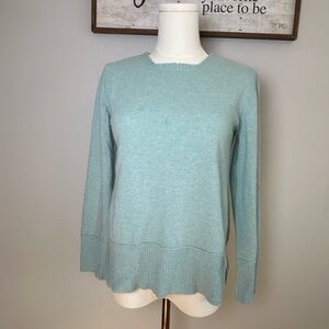 Bianco & Blu made in Italy cashmere silk blend sweater size small
